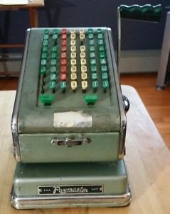 Vintage 1960&#039;s paymaster keyboard 700 series 7 column 5000030 chicago il for sale