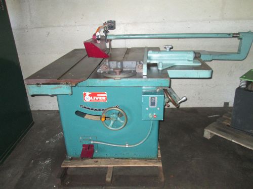 Oliver model 2004 sliding table saw best in the business!! for sale