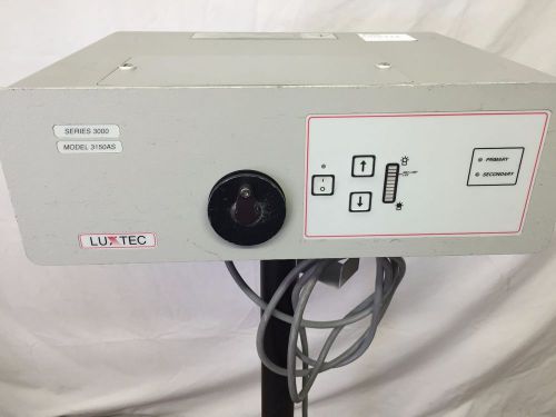 LUXTEC Series 3000 Fiber Optic Light Source, model 3150AS
