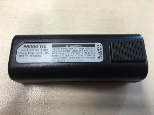 MSA E6000 TIC New Rechargeable Battery Thermal Imaging Camera
