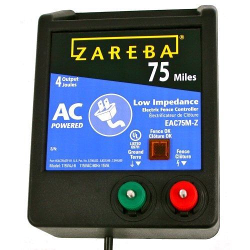 Zareba EAC75M-Z 75-Mile AC Low Impedence Charger