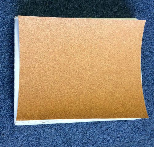Lot 150 Carborundum Abrasives Garnet Paper Sheet 9x11 80 Grit 10852