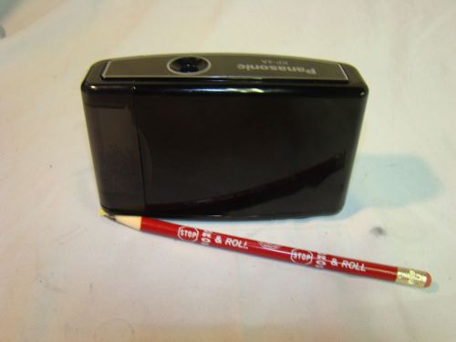 Panasonic Battery Operated Pencil Sharpener Model KP-4A Black