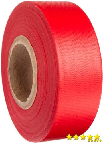 Brady 1 3/16&#034; X 300 Red Flagging Tape&#034;, New