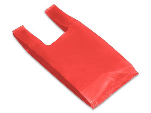 Uline Red T-Shirt Bag (S-13149R) Carton of 3000 BRAND NEW