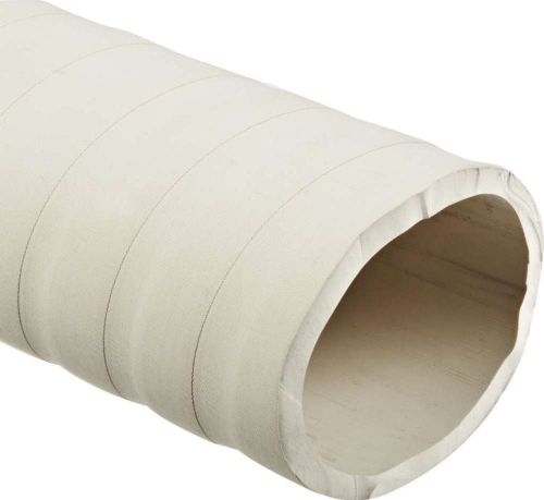Abrasion-Resistant Gum Rubber Tubing, Very Flexible, Tan, Opaque, 45A Durometer,