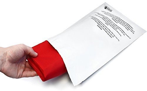 Poly mailer bags - 100 pack 10x13 shipquick envelope mailers with adhesive strip for sale