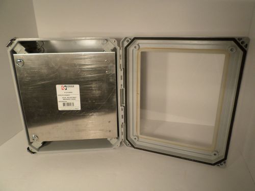 Stahlin Enclosure Non Metallic Enclosure DSW121006HPL with Panel P1210ASAL