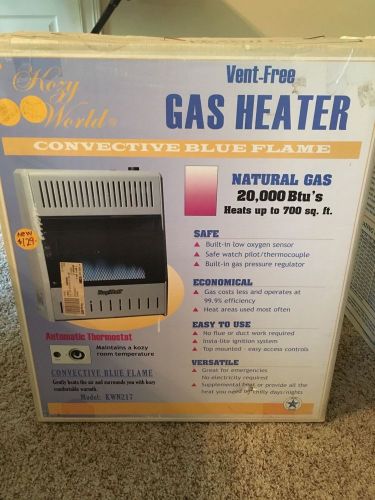24,000 BTU Ventless Natural Gas Heater - 2 available