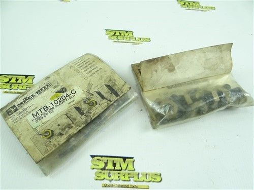 2 new packs of mitee-bite cam lock milling fixture clamps 1/4 -20 &amp; 3/8-16 for sale