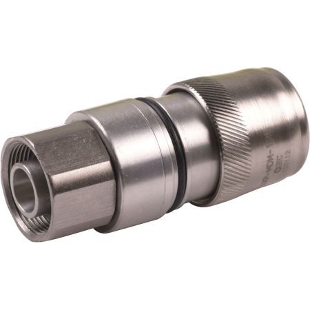 JMA - 4.1-9.5 Mini Din Male connector 1/2&#034; Flex cable
