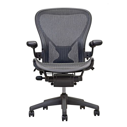 Herman Miller Aeron Mesh Desk Chair Large Size C fully adjustable w/ posture fit
