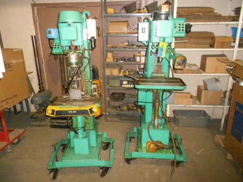2 Snow  Drilling Tapping Machines sold for parts or repair.