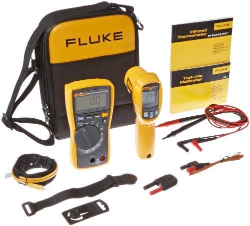 Fluke 116/62 max+ hvac technician&#039;s combo kit for sale