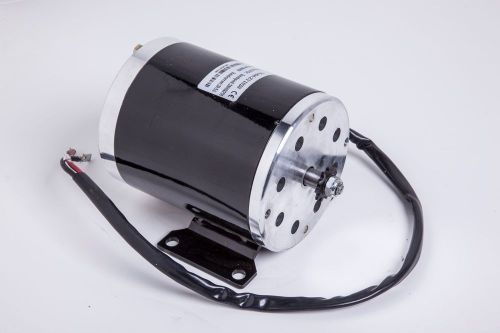 Used 1000 W 48V DC electric brush motor ZY1020 w base for scooter ebike eATV