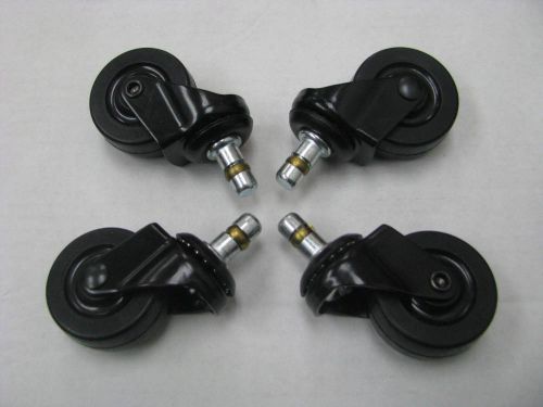 Herman miller authentic new oem eames chair casters set of 4 for sale