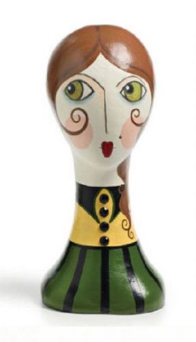 Lulu Mannequin Art Head Bust Flapper Retro Look Hat Stand Cyzon Designer