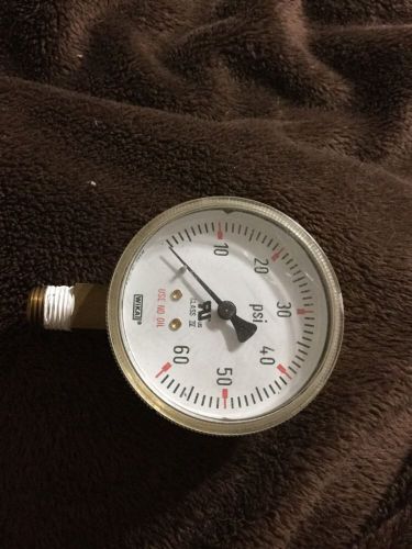 Wika 0-60 psi face pressure gauge type 213.53 2.5&#034;  use no oil for sale