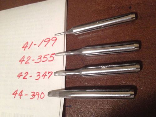 Plato 41-199, 42-347, 42-355 and 44-390 soldering iron tips. brand new for sale