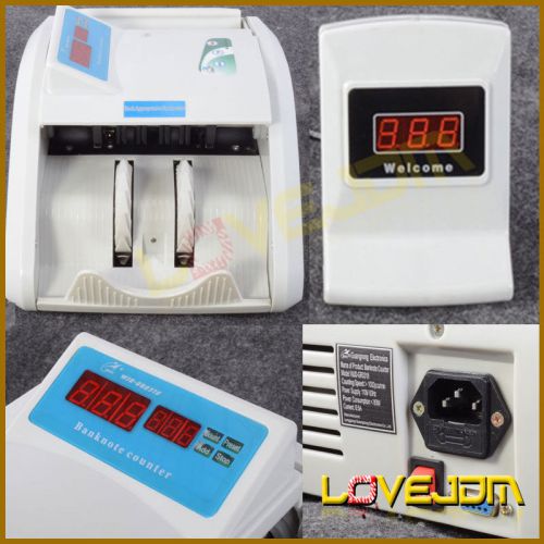 Money Bill Currency Note Counting Machine Counterfeit Detector