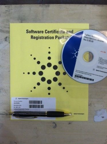 Agilent Technologies - G1036A NIST 2005 Chemical Structures Library, Chemstation