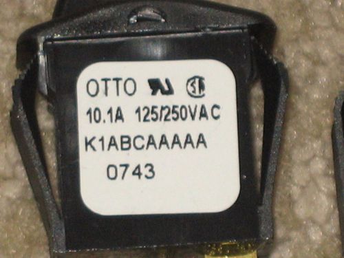 OTTO K1ABCA...STANDARD ROCKER SWITCH (10.1A 125/250VAC) Discounts on Multi-Order
