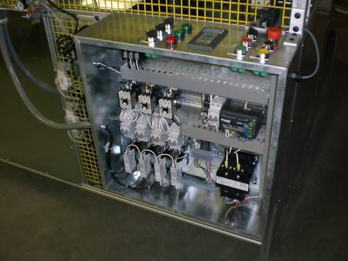 SIBE AUTOMATION PLC CONTROL SYSTEM FOR CYCLE &amp; HEATERS VACUUM FORMING MACHINE