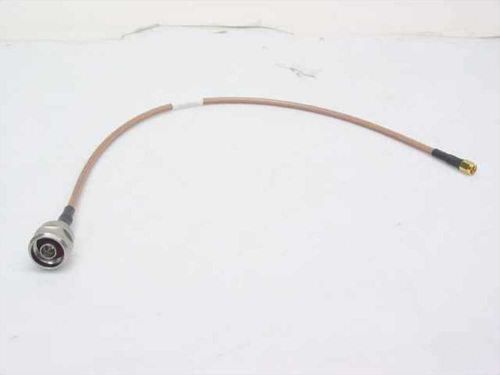 ESM Cable Corp. 19&#034; Coaxial cable with male N-M connector to male  RG-142