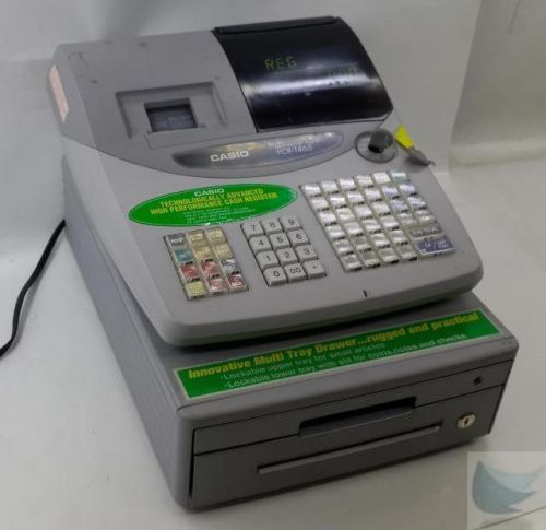 Casio PCR-T465 Electronic Cash Register TESTED and WORKING