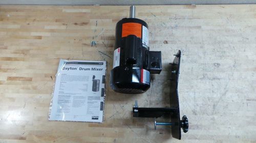 Dayton 1/2 hp 1725 max rpm 115-230v drum mixer for sale