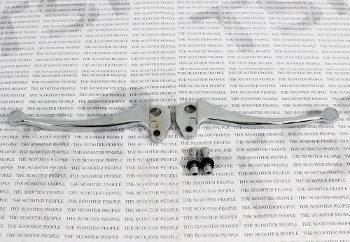 Vespa px lml clutch brake lever set chrome - tsp for sale
