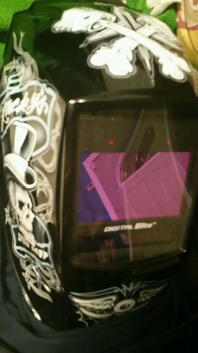 Miller luckys speed shop digital elite welding helmet for sale