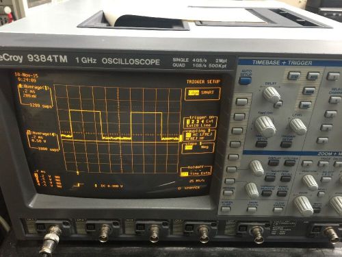 LeCroy 9384TM DC to 1GHz 4-Channel 4GS/s Digital Oscilloscope