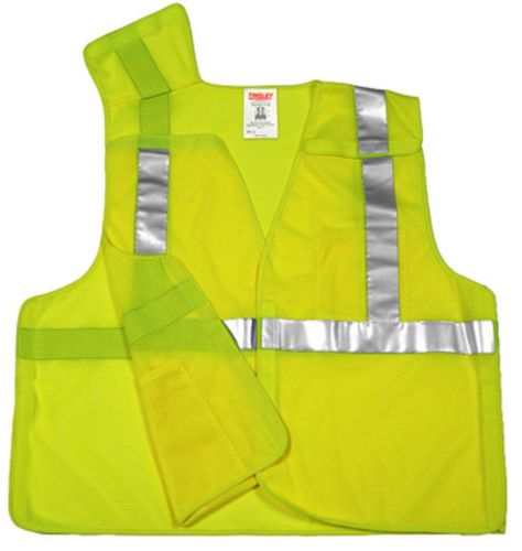 Tingley 2x/3X Large, Fluorescent Yellow Green, Safety Vest V70522.2X-3X