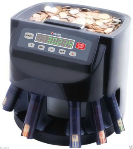 Commercial money coin counter sorter machine change wrapper electronic digital for sale