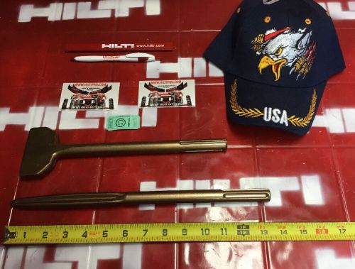 HILTI CHISEL SET SDS MAX, GREAT CONDITION, FREE EXTRAS, COMBO, FAST SHIPPING