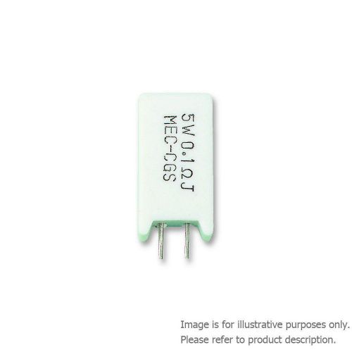 50 X TE SQMW510RJ Through Hole Resistor SQ 10 ohm 5 W +- 5% 350 V