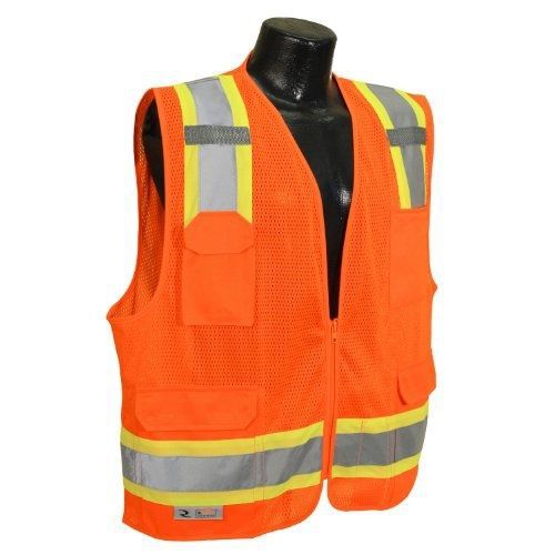 Radians SV6-2ZOM-5X Two Tone Class 2 Surveyor Polyester Mesh Vests with