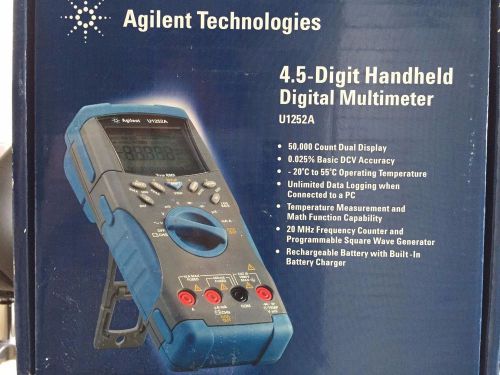 Agilent u1252a handheld digital multimeter 4.5-digit new, sealed ships worldwide for sale