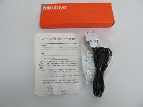 Mitutoyo 09EAA084  RS-232C Conversion Cable for DP-1VR