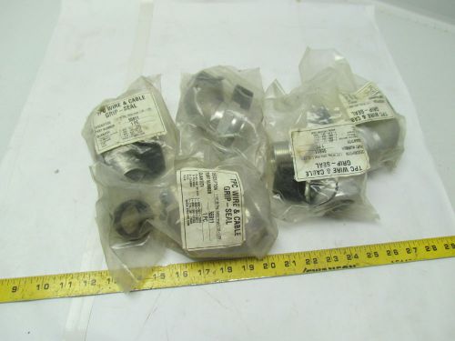 TCP Wire &amp; Cable 55911 1-1/4&#034;NPT 90deg Cord Grip 1.125-1.375&#034;Cable dia Lot of 5