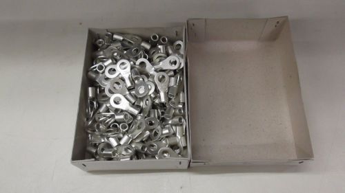 Ring terminal lug lot of 200 pcs  model#  6-8r1   wire size 6 : stud size 5/16 for sale