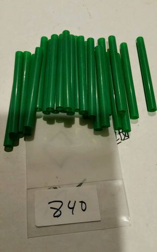 30cm 25pcs (3&#034; length Green Insulation Heat Shrink Tubing Wire Cable Wrap