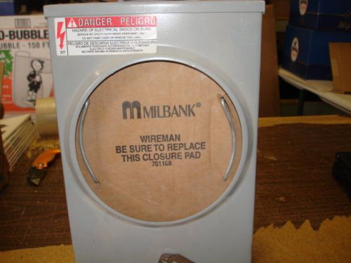 Milbank 701168 Socket Box