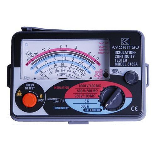 Kyoritsu 3132a insulation tester meter fuse protected japan for sale