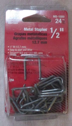 Gardner Bender 1/2 inch Metal Staples (19) MS-1550