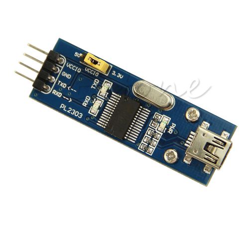 Usb uart mini pl2303 board vcc 3.3v-5v usb to rs232 serial ttl module connector for sale