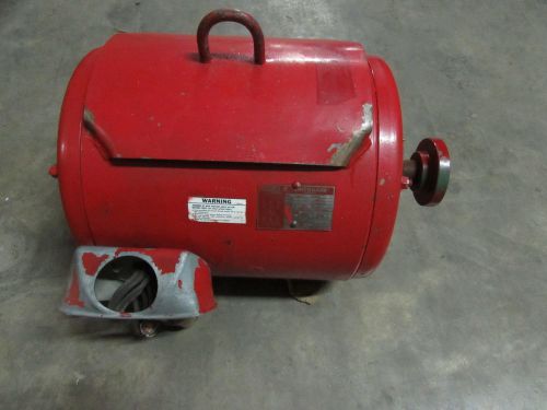 Lincoln 365ts drip proof ac motor 75hp 200/400vac 1 3/4 &#034; shaft 1775rpm ***good*** for sale