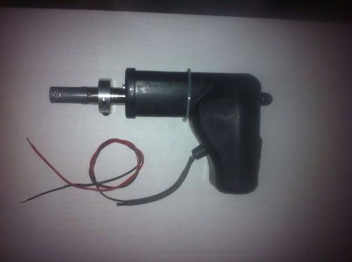 12vdc linear actuator 3&#034; stroke snowblower chute sleeve hitch 3 point hitch new for sale