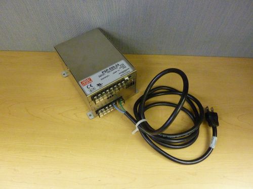 Mean Well PSP-600-24 24VDC Power Supply Input 100-240VAC 8.2A w Power Cord